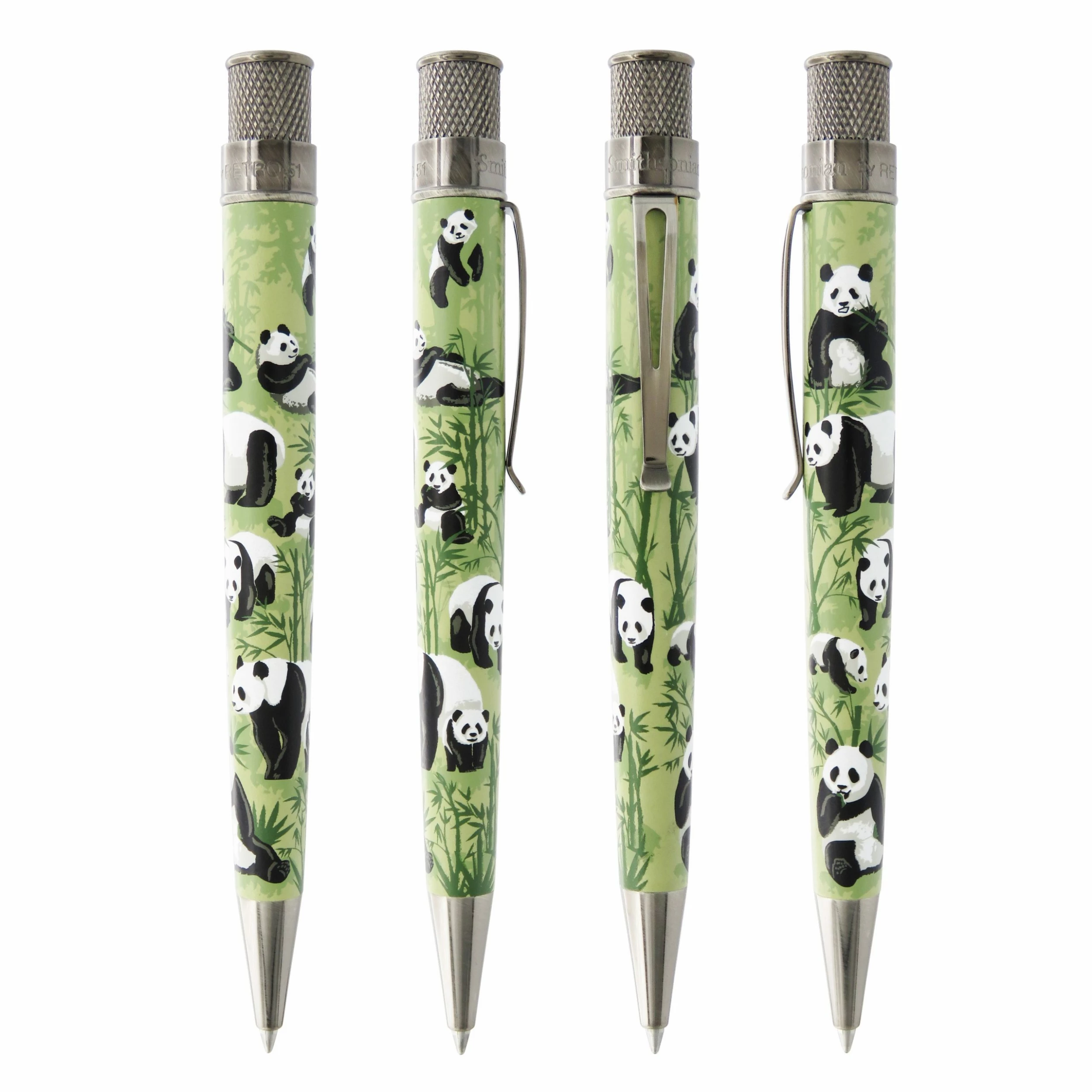 Retro 51 Smithsonian National Zoo Rollerball Pen, Panda 2 Retro 51 Smithsonian National Zoo Rollerball Pen, Panda - Image 2