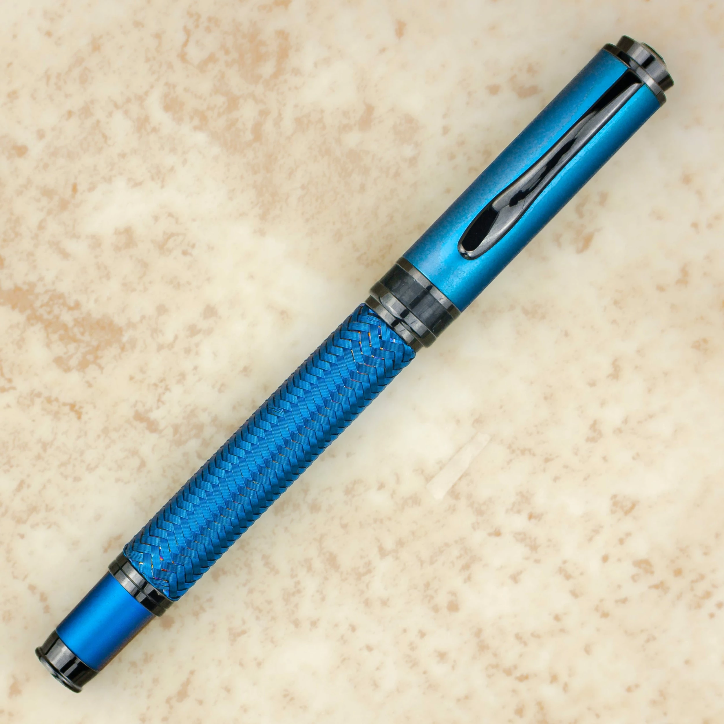 Monteverde Innova Formula M Fountain Pen, Blue 2 Monteverde Innova Formula M Fountain Pen, Blue - Image 2