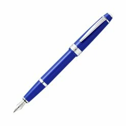 Cross® Cross Bailey Light Fountain Pen, Polished Blue Resin