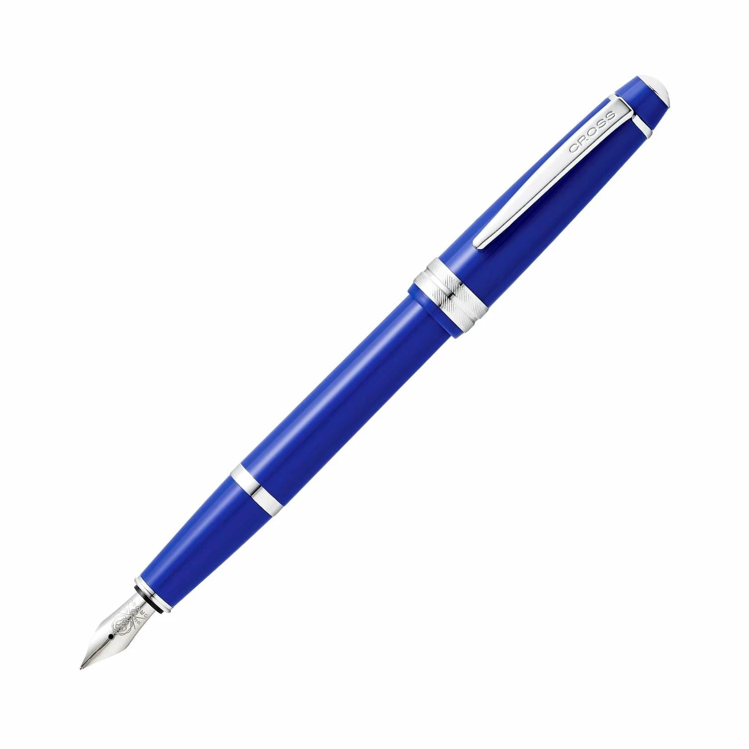 Cross® Cross Bailey Light Fountain Pen, Polished Blue Resin 1 Cross® Cross Bailey Light Fountain Pen, Polished Blue Resin