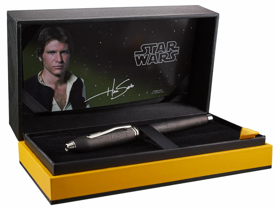 Cross® Cross Townsend Star Wars Fountain Pen, Limited Edition, Hans Solo, Medium Nib 3 Cross® Cross Townsend Star Wars Fountain Pen, Limited Edition, Hans Solo, Medium Nib - Image 3