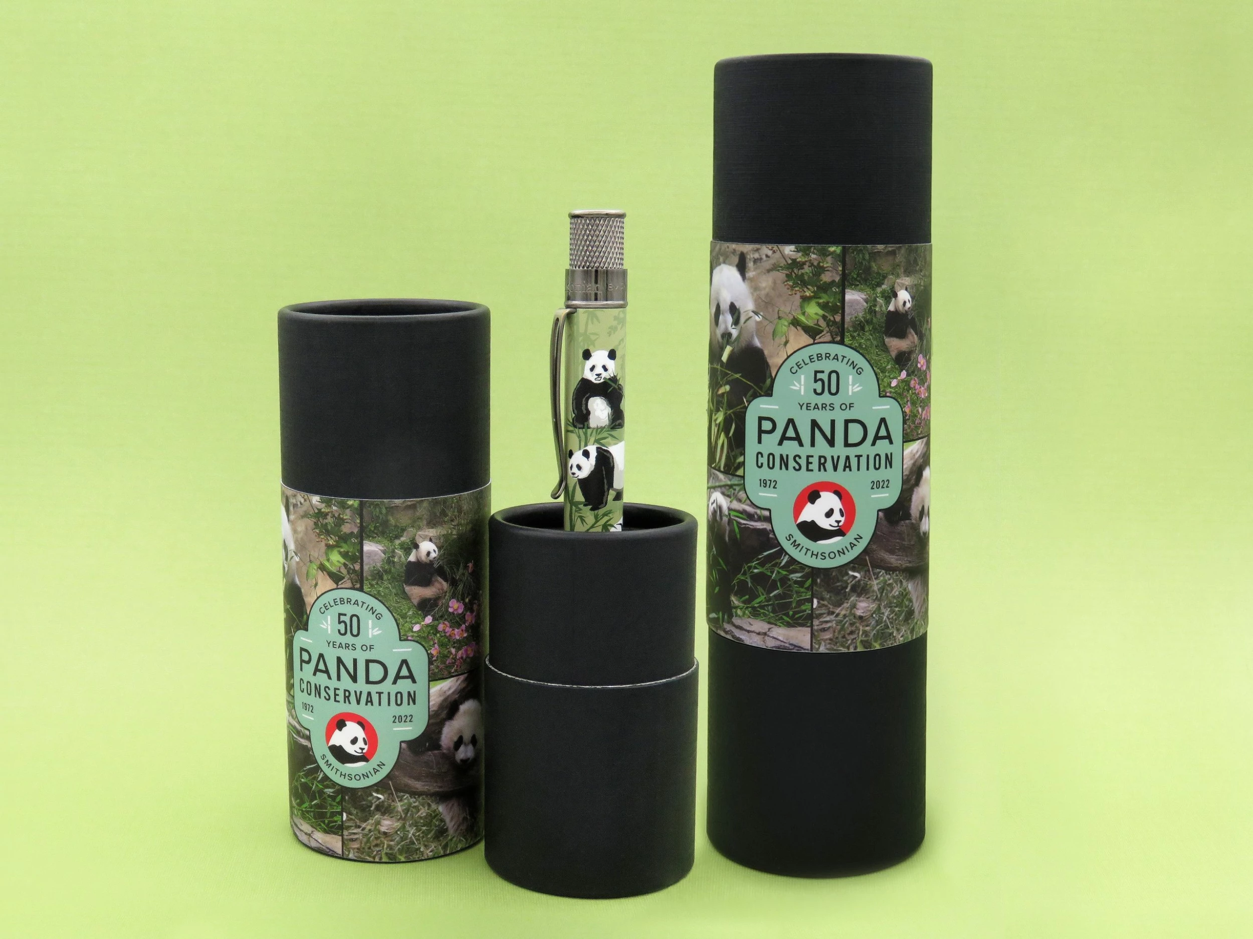 Retro 51 Smithsonian National Zoo Rollerball Pen, Panda 1 Retro 51 Smithsonian National Zoo Rollerball Pen, Panda