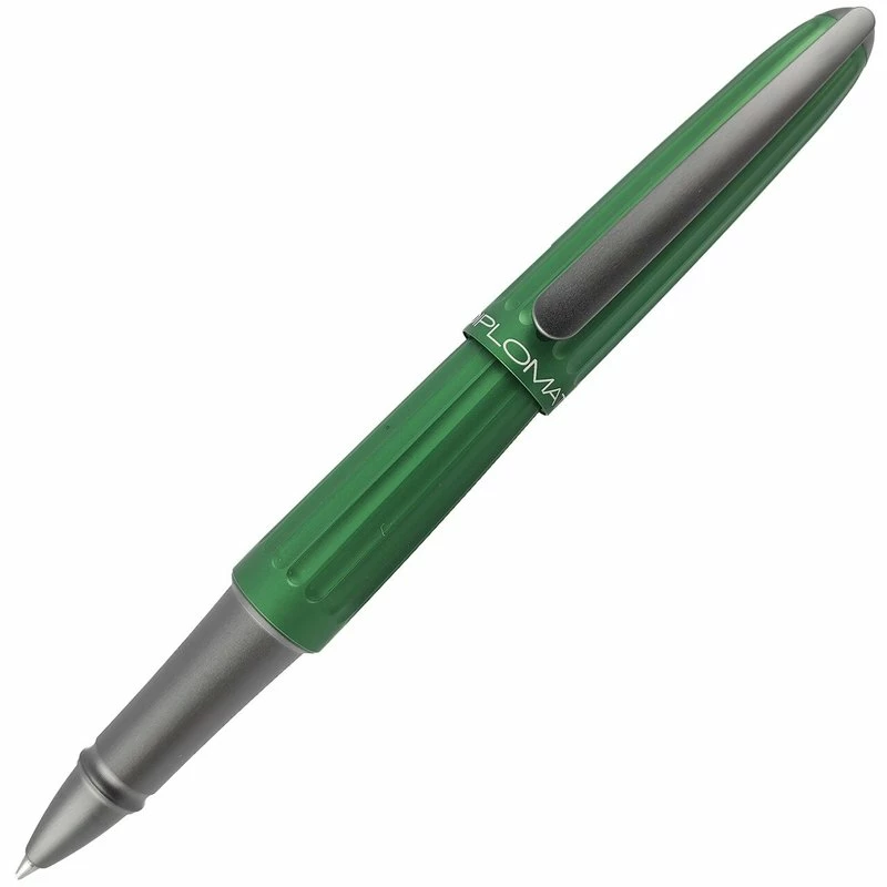 Diplomat Aero Green Rollerball Pen 1 Diplomat Aero Green Rollerball Pen