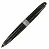 Diplomat Aero Stripes Black Ballpoint Pen, Schmidt Easy Flow 9000 Ink