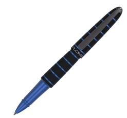 Diplomat Elox Ring Black/Blue, Rollerball Pen