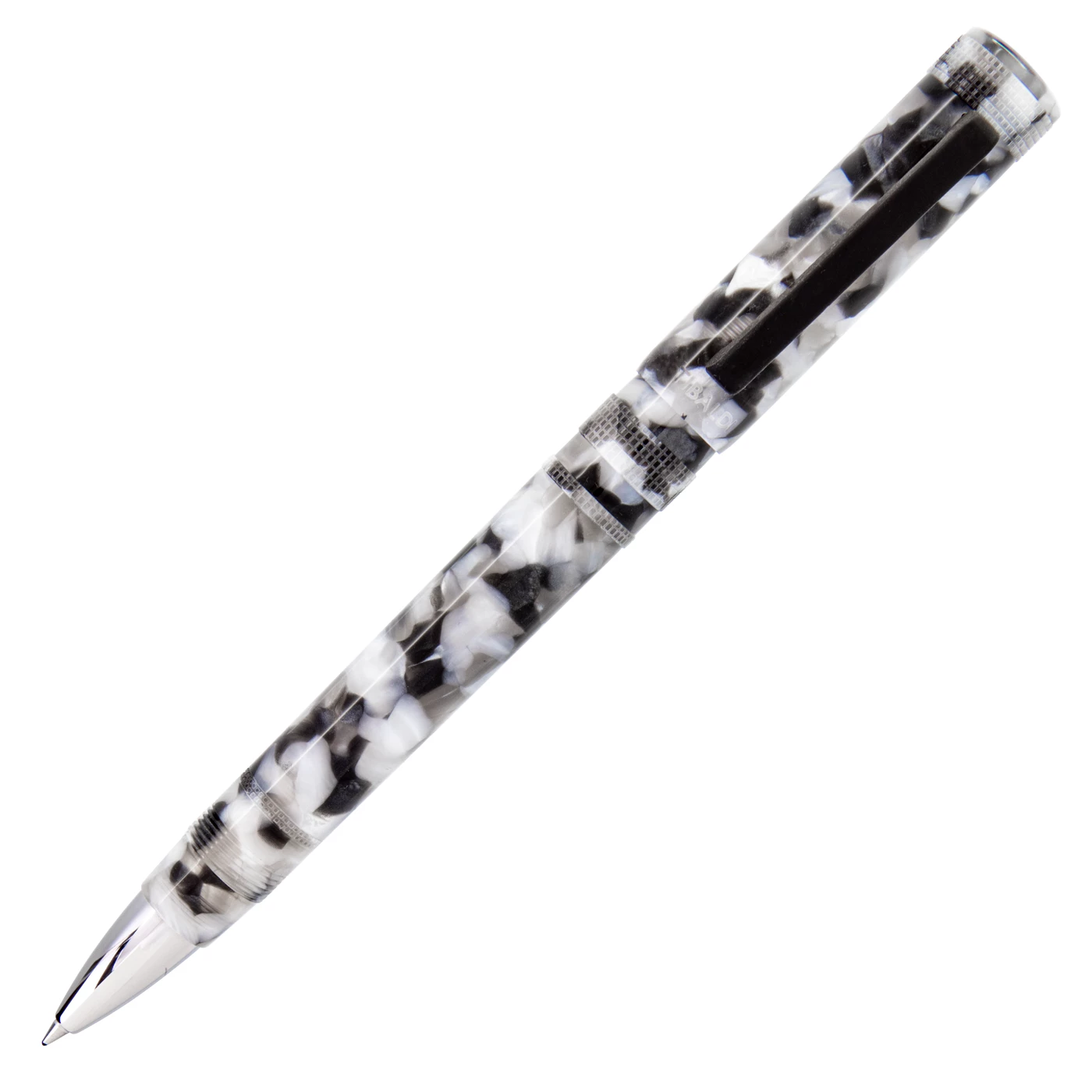 Tibaldi Perfecta LP Vinyl Grey Rollerball Pen 1 Tibaldi Perfecta LP Vinyl Grey Rollerball Pen