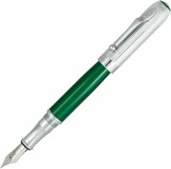 Monteverde Rodeo Drive Fountain Pen, Green Stardust, Medium Nib