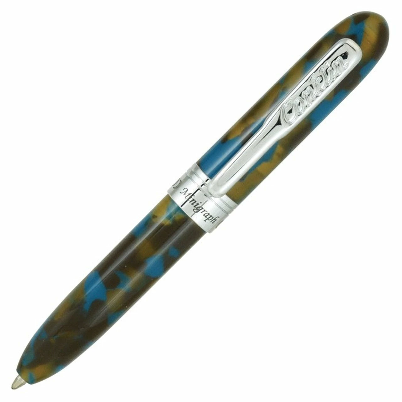 Conklin Minigraph Ballpoint Pen, Blue Baltic 1 Conklin Minigraph Ballpoint Pen, Blue Baltic