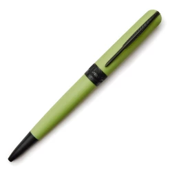 Pineider Avatar Ballpoint Pen, Matte Mint W/ Black Trim
