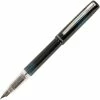 Platinum Prefounte Fountain Pen, Graphite Blue