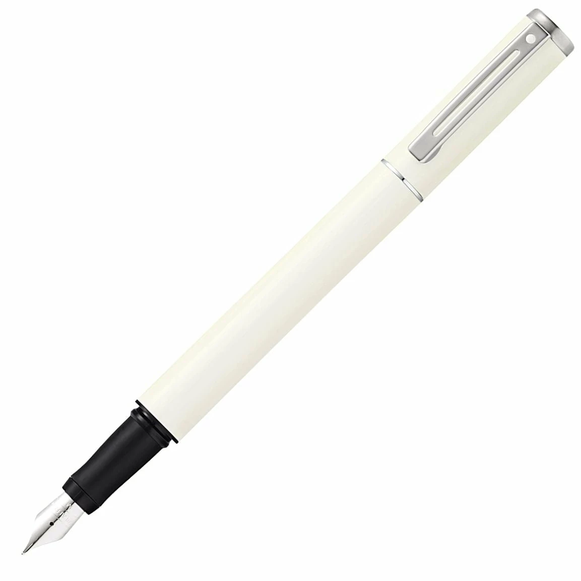 Sheaffer Pop Glossy Fountain Pen, White 1 Sheaffer Pop Glossy Fountain Pen, White