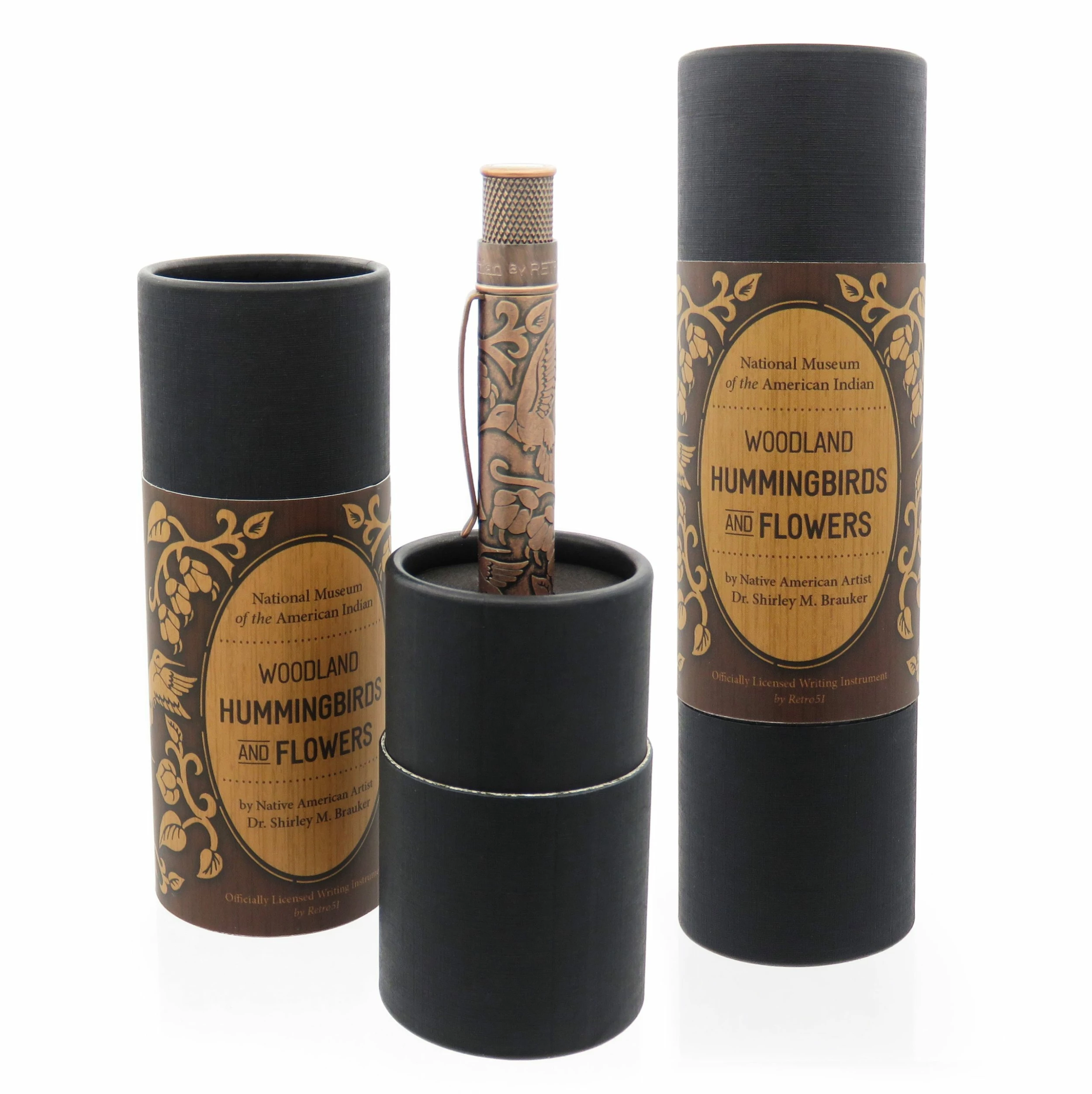 Retro 51 Smithsonian Rollerball Pen, Woodland Hummingbird And Flowers 3 Retro 51 Smithsonian Rollerball Pen, Woodland Hummingbird And Flowers - Image 3