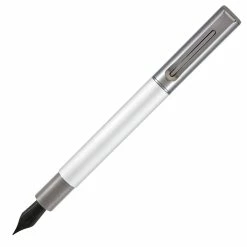 Monteverde Ritma Fountain Pen, Silver, Fine Nib