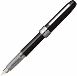 Platinum Plaisir Fountain Pen, Black Mist