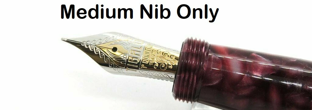 Tibaldi Bononia Limited Edition Vintage Pomegranate Fountain Pen, 18k Nib 3 Tibaldi Bononia Limited Edition Vintage Pomegranate Fountain Pen, 18k Nib - Image 3