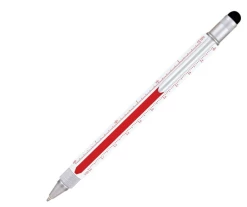 Monteverde One Touch Tool Edge Stylus Ballpoint Pen, Red