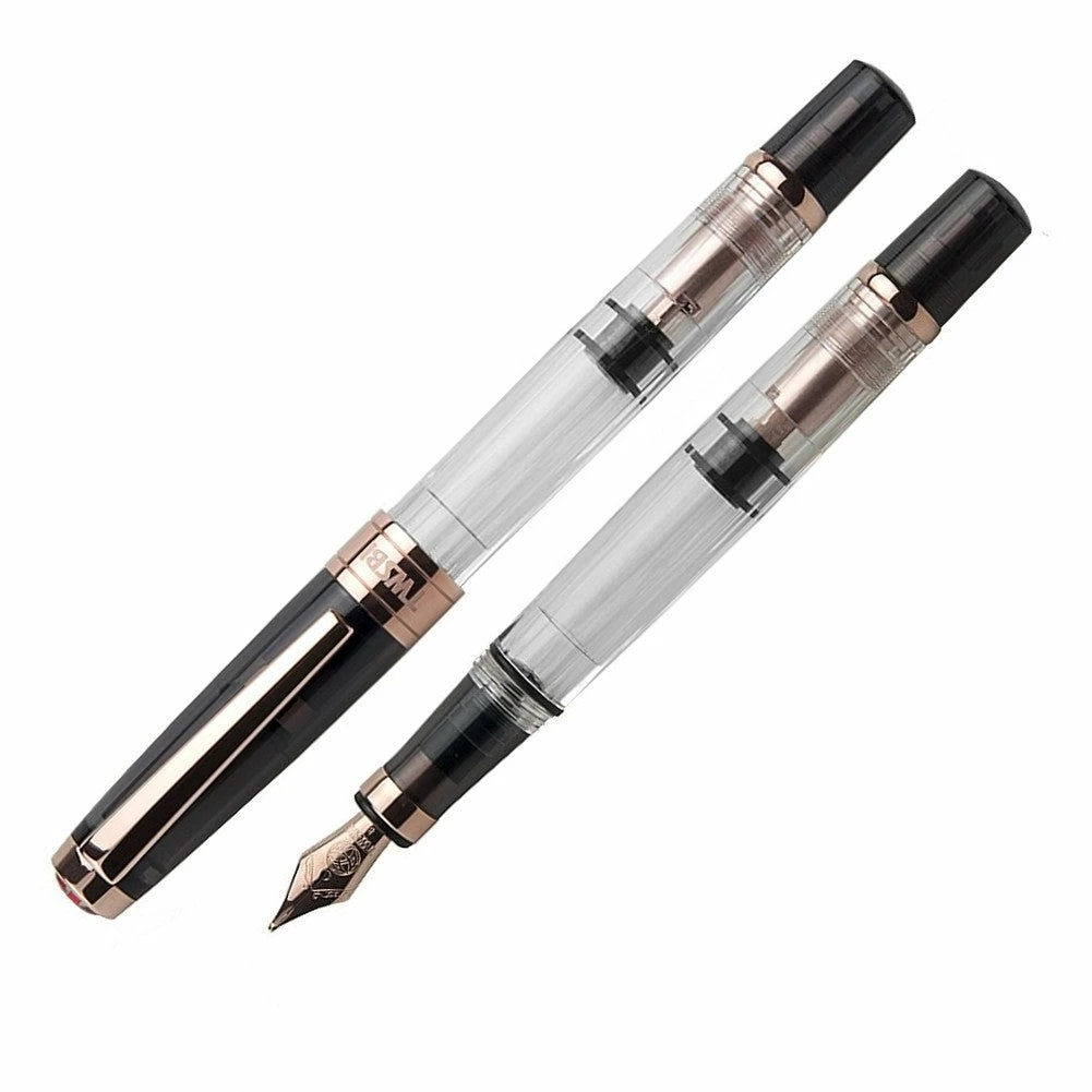 TWSBI Diamond 580 Rose Gold II Fountain Pen, Black 1 TWSBI Diamond 580 Rose Gold II Fountain Pen, Black